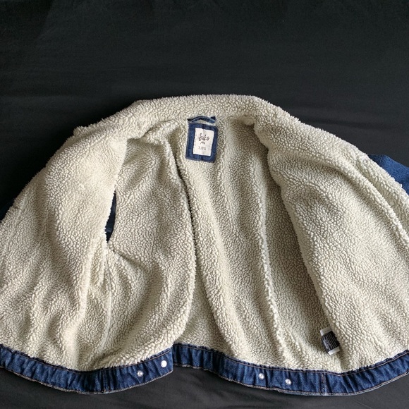 SUKO JEANS DENIM JACKET WITH THICK FUZZY INTERIOR SIZE XL WOMENS - Picture 3 of 5